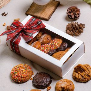 Caja mini galletas navidad
