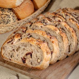Sourdough centeno arándanos