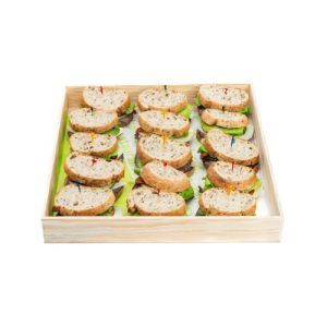 Sourdough multigrano con roast beef (15 pza.)