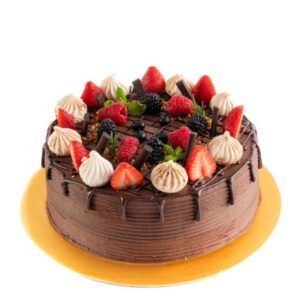 Pastel triple chocolate